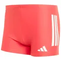 adidas - 3 Stripes Bold Boxer - Badehose Gr 10 rot