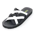 Siebi's Badeschuhe Damen Beach bicolor (39 EU, Schwarz)