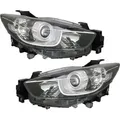 TYC Scheinwerfer Set für Mazda CX-5 KE GH 11-15 Tagfahrlicht LWR H11 H15 TYC