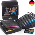 Castle Art Supplies 72 Buntstifte Set | Hochwertige Farbminen mit weichem Kern