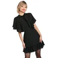 Hell Bunny A-Linien-Kleid Imperia Dress Vintage Gothic schwarz S