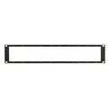 DAP 2 HE Rackblende f. Modulsystem 10 Segmente MP-1