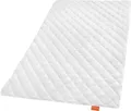 sleepling Bettdecke Bambus 135 x 200 cm, Sommerdecke, Bezug 100 % Baumwolle versteppt mit 100% Viskose (Bambus-Zellstoff), 360 gr. Füllgewicht