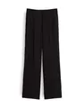 someday Damen Wide Leg Pants | Charlie Wide TECH Schlupfhose mit geradem Bein Black, 42