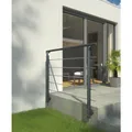 DOLLE Geländersystem "Prova", Aluminium, HxLxB: 100 x 150 x 150 cm - grau
