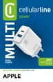 Dual Charger - iPhone 8 or later Netzladegerät mit 2 USB- und USB-C-Anschlüssen zum gleichzeitigen Laden von zwei Apple-Geräten