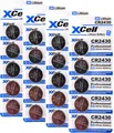 20x CR2430 Lithium-Knopfzelle 3V / 290mAh (4x 5er Pack)