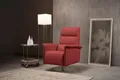 Egoitaliano Sessel Kelly Designsessel, Clubsessel & Relaxsessel, bequem, zeitlos elegant, drehbar, manuelle Relaxfunktion mit Push-Back-Mechanismus