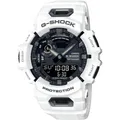 Smartwatch CASIO G-SHOCK "GBA-900-1AER", weiß, Smartwatches, Smartwatch, Armbanduhr,Herren,Bluetooth,Schrittzähler,digital, bis 20bar wasserd.