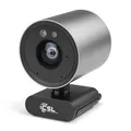 Windows Hello Kamera - CSL Hello DX6 Webcam, Infrarot-Tiefenkamera, 3840x2160@30Hz, integriertes Mikrofon, Videochat, 4K, Gesichtserkennung, Windows 11 Hello Login