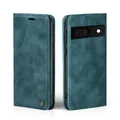 Handy Hülle für Google Pixel 8 Klapp Magnet Smartphone Cover Case Petrol