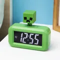 Paladone Y Buro Creeper Minecraft Tischwecker, Grün, Original