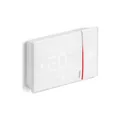 BTICINO, Vernetztes Thermostat, WLAN-Schnittstelle, Booster-Funktion, programmierbare Temperatursteuerung, Integration v. Heizkörperventilen, Temperaturbereich 5 Grad - 40 Grad, Aufputz, 250V, XW8002W
