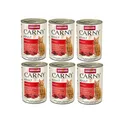 ANIMONDA Carny ADULT RIND Nassfutter für Katzen 6 x 400g