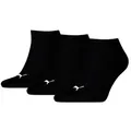 Puma 3P Sneaker Socks Schwarz Gr 39/42