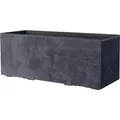 Deroma Pflanzkasten Millennium 39 cm x 99,3 cm x 37,6 cm Anthrazit