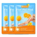 P-Beauty Cosmetic Accessories Fußmaske Fusspeeling Fußpflege Anti Hornhaut Socken Hornhautentferner mit Lemon, 3-tlg., 1 Paar, 3 Paar oder 5 Paar
