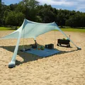 your GEAR Cameo Beach Shelter 3 x 3 m Strandmuschel Sonnensegel UV50+ Strandzelt