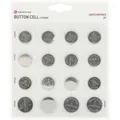 Smartline Knappceller Mix (16 Stk., CR2016, CR2025, CR2032, CR2430, CR2450) (612515)