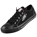 Dockers by Gerli Damen Canvas Sneaker Schwarz