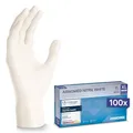 ARNOMED Nitril Einweghandschuhe 100 Stück/Box, XL, weiß, latexfreie Einmalhandschuhe, puderfreie Nitrilhandschuhe, in Gr. S, M, L & XL verfügbar