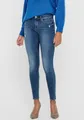ONLY Skinny-fit-Jeans ONLWAUW – Skinny-Jeans mit Destroyed-Effekt und Stretch skinny fit, modisch, Denim, Baumwollmischung