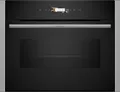 C24MR21N0 Kompaktbackofen mit Mikrowelle 45cm Edelstahl HomeConnect 16Heizarten 900W