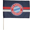 FC Bayern München Fahne Fahne mit Stock 60x40 cm
