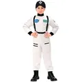 Carnival Party Kostümoverall "Astronaut" in Weiß - 164
