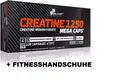 Olimp Creatine Mega Caps 1250 - 120 Kapseln +Überraschung Fitnesshandschuhe