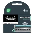 4x WILKINSON Quattro Essential Precision Sensitive Titanium Minen