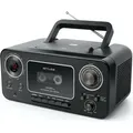 Muse M-182 Stereo-Radio mit CD-Player und Kassettenrecorder mit (59,89) - Schwarz