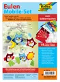 folia Mobile-Set 'Eulen', 19-teilig