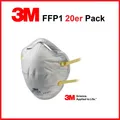 20 STÜCK 3M™ FFP1 Atemschutzmaske Lackiermaske Staubmaske Mundbedeckung 8710 E