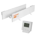 Dalsys 2x Anti Schimmel Heizung Infrarot 60W Wandheizung gegen Schimmel mit Smarttimer, Schimmel Infrarotheizung 12x60x1,3cm IP44 Schimmelentferner Wand