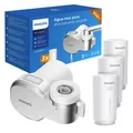 Philips Wasserhahnfilter AWP3705P3/10 mit Display Mikrofiltration 2 Filter