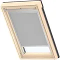 VELUX Original Verdunkelungsrollo Classic für VELUX Dachfenster M06, M35, Grau - Grau