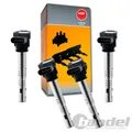4x NGK ZÜNDSPULE für AUDI A1 A3 A4 B7 A5 A6 VW PASSAT 3C T5 GOLF 5 6 TIGUAN