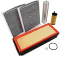 Inspektionspaket Filtersatz für BMW 5er F07 F11 F10 6 Gran Coupe F06 F12 F13 7er