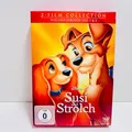 2 DVD - Disney - Susi und Strolch 1 & 2 - GUT