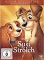 Susi und Strolch  1&2 (DVD) Disney Clas.  Doppelpack, Slipcase, 2Disc - Disney