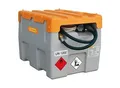 CEMO DT-Mobil Easy Diesel-Tankanlage, Volumen 200 l, mit Elektropumpe 12 V, 40 l/min, Automatik-Zapfpistole und Klappdeckel