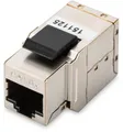 DIGITUS Modular Adapter Kat.6A geschirmt 2 x RJ45 Kupplung