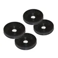 4 Aktivkohlefilter ( 2 Paar ) für Silverline AF 100  Dunstabzugshaube Fettfilter