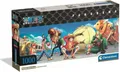 Clementoni 37075 - One Piece - 1000 Teile Animé Collection Panorama Compact Puzzle
