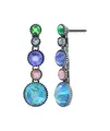 Konplott Ohrstecker Water Cascade Glam Multi antik Silber Damenohrringe Hänger