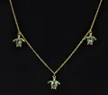 PAUL HEWITT Kette mit Anhänger Paul Hewitt Halskette Damen Aquamarine PH-JE-1580