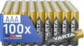 VARTA Batterien AAA, 100 Stück, Power on Demand, Alkaline, 1,5V, Vorratspack