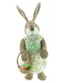 Dekoleidenschaft Osterhase "Herr oder Frau Hase" große Dekofigur 75 / 60 cm hoch, Osterdeko, Hasendeko