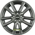 4x CMS C27 titan gloss 7.5x17 ET40 - LK5/114.3 ML60.1 Felge Alu